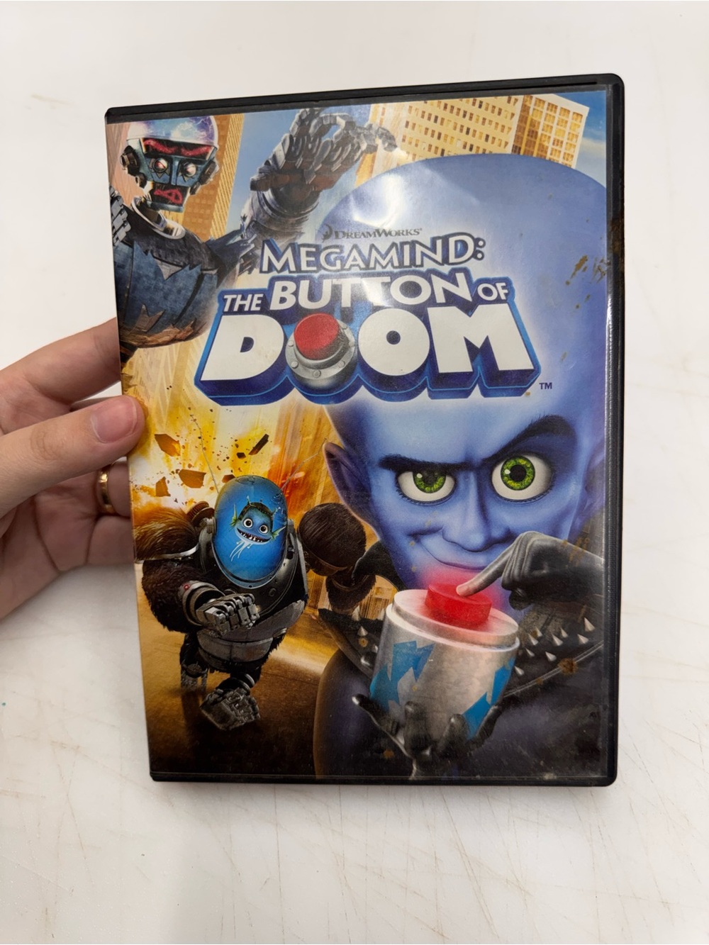 Megamind 's Button Of Doom DVD - All New Mega Adventure - DVD - Tested